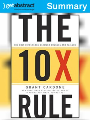 cover image of The 10X Rule (Summary)